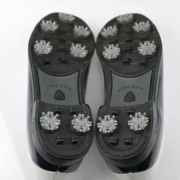 VTG Nike Womens Air Presto Golf Shoe Size 8 White Slip On Soft Spikes Verdana - Picture 9 of 12